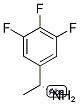 (R)-1-(3,4,5-TRIFLUOROPHENYL)ETHANAMINE 结构式