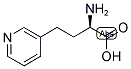 (R)-2-AMINO-4-PYRIDIN-3-YL-BUTYRIC ACID 结构式