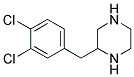 2-(3,4-DICHLORO-BENZYL)-PIPERAZINE 结构式