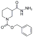1-CBZ-3-哌啶甲酰肼 结构式
