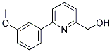 [6-(3-METHOXYPHENYL)PYRIDIN-2-YL]METHANOL 结构式