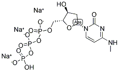 2'-DEOXY-N4-METHYLCYTIDINE 5'-TRIPHOSPHATE, SODIUM SALT 结构式