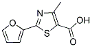 2-FURAN-2-YL-4-METHYL-THIAZOLE-5-CARBOXYLIC ACID 结构式