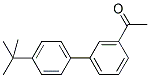 1-(4'-叔丁基[1,1'-联苯]-3-基)乙酮 结构式