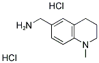 C-(1-METHYL-1,2,3,4-TETRAHYDRO-QUINOLIN-6-YL)-METHYLAMINE DIHYDROCHLORIDE 结构式