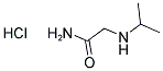 2-(ISOPROPYLAMINO)ACETAMIDE HYDROCHLORIDE 结构式