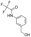 2,2,2-TRIFLUORO-N-(3-HYDROXYMETHYL-PHENYL)-ACETAMIDE 结构式