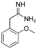 2-(2-METHOXY-PHENYL)-ACETAMIDINE 结构式