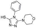 5-MORPHOLIN-4-YL-4-PHENYL-4H-1,2,4-TRIAZOLE-3-THIOL 结构式