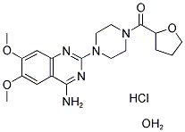 TERAZOSIN HYDROCHLORIDE MONOHYDRATE 结构式