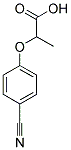 2-(4-CYANOPHENOXY)PROPANOIC ACID 结构式