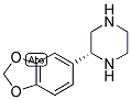 (R)-2-BENZO[1,3]DIOXOL-5-YL-PIPERAZINE 结构式