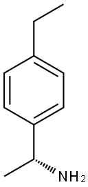 (R)-1-(4-ETHYLPHENYL)ETHANAMINE 结构式