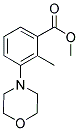2-METHYL-3-MORPHOLIN-4-YL-BENZOIC ACID METHYL ESTER 结构式