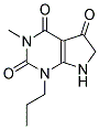 3-METHYL-1-PROPYL-6,7-DIHYDRO-1H-PYRROLO[2,3-D]PYRIMIDINE-2,4,5(3H)-TRIONE 结构式