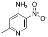 4-Amino-5-nitro-2-picoline 结构式