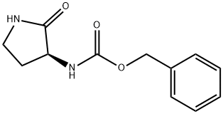 (3S)-N-CBZ-3-氨基-2-羰基吡咯 结构式