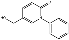 5-羟甲基N-苯基2-1H吡啶酮 结构式