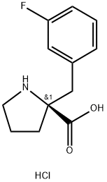 (S)-2-(3-Fluorobenzyl)pyrrolidine-2-carboxylicacidhydrochloride