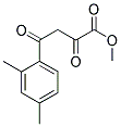 4-(2,4-二甲基苯基)-2,4-二氧代丁酸甲酯 结构式