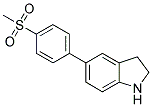 5-[4-(Methylsulfonyl)phenyl]indoline 结构式