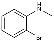 2-BROMO-N-METHYLANILINE 结构式
