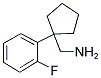 C-[1-(2-FLUORO-PHENYL)-CYCLOPENTYL]-METHYLAMINE 结构式