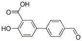 4'-FORMYL-4-HYDROXY[1,1'-BIPHENYL]-3-CARBOXYLIC ACID 结构式