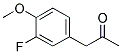 3-FLUORO-4-METHOXYPHENYLACETONE 结构式