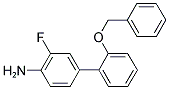 2'-BENZYLOXY-3-FLUORO-BIPHENYL-4-YLAMINE 结构式