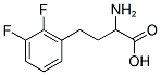 2-AMINO-4-(2,3-DIFLUORO-PHENYL)-BUTYRIC ACID 结构式