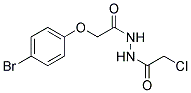 2-(4-BROMOPHENOXY)-N'-(CHLOROACETYL)ACETOHYDRAZIDE 结构式