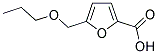 5-(PROPOXYMETHYL)-2-FUROIC ACID 结构式