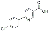 6-(4-CHLOROPHENYL)NICOTINIC ACID 结构式