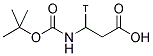 Boc-beta-alanine [3-3H] 结构式
