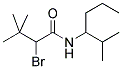 2-BROMO-3,3-DIMETHYL-N-(2,5-DIMETHYLPENT-3-YL)BUTYRAMIDE 结构式