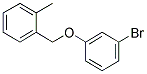 3-(2-METHYLBENZYLOXY)BROMOBENZENE 结构式