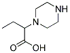 2-PIPERAZIN-1-YL-BUTYRIC ACID 结构式