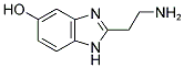 2-AMINOETHYL-5(6)-HYDROXYL-BENZIMIDAZOLE 结构式