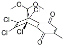 1,8,9,10-TETRACHLORO-11,11-DIMETHOXY-4-METHYLTRICYCLO[6.2.1.0(2,7)]UNDECA-4,9-DIENE-3,6-DIONE 结构式