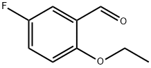 2-ETHOXY-5-FLUORO-BENZALDEHYDE 结构式