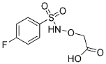 ({[(4-FLUOROPHENYL)SULFONYL]AMINO}OXY)ACETIC ACID 结构式