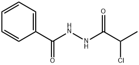 N'-(2-CHLOROPROPANOYL)BENZOHYDRAZIDE 结构式
