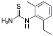 N-(2-ETHYL-6-METHYLPHENYL)THIOUREA 结构式