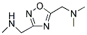 ((5-[(DIMETHYLAMINO)METHYL]-1,2,4-OXADIAZOL-3-YL)METHYL)METHYLAMINE 结构式