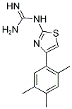 N-[4-(2,4,5-TRIMETHYL-PHENYL)-THIAZOL-2-YL]-GUANIDINE 结构式