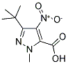 5-TERT-BUTYL-2-METHYL-4-NITRO-2 H-PYRAZOLE-3-CARBOXYLIC ACID 结构式