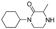 1-CYCLOHEXYL-3-METHYLPIPERAZIN-2-ONE 结构式