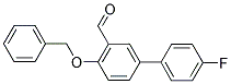 4-(苄氧基)-4'-氟[1,1'-联苯]-3-甲醛 结构式