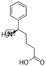 (R)-5-AMINO-5-PHENYLPENTANOIC ACID 结构式